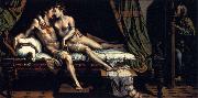 Giulio Romano The Lovers oil